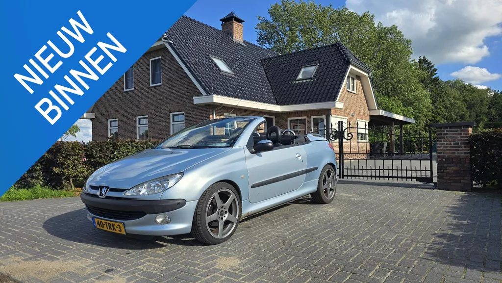 Peugeot 206 CC 1.6-16V Leuke cabrio, zomee zoals in huidige staat!!